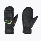 Gyerek síkesztyű LEKI WCR Team 3D Junior Mitt black/ ice lemon