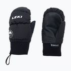 LEKI Gyermek sí kesztyű Little Eskimo Mitt Short fekete 650802401030