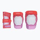 Védőfelszerelés készlet Powerslide Standard Set red/pink
