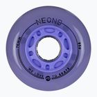 Görkorcsolya kerekek Powerslide Neons LED 76 mm/85A 4 pcs. lilac