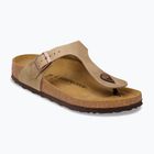 Papucsok BIRKENSTOCK Gizeh Oiled Leather tabacco brown