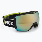 Síszemüveg UVEX Downhill 2100 CV Race black matt/mirror gold clear
