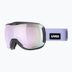 Síszemüveg UVEX Downhill 2100 CV black matt/mirror lavender green