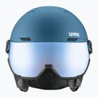 Sísisak UVEX Wanted Visor stone blue matt/mirror blue/smoke