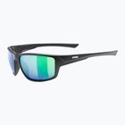 UVEX Sportstyle 230 fekete matt/tükörzöld napszemüveg