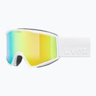 Síszemüveg UVEX Blast FM S2 white matt/mirror green