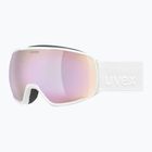 Síszemüveg UVEX Victorious FM S1 white matt/mirror rose