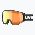 Síszemüveg UVEX Athletic CV black/mirror red