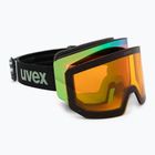 Sí szemüveg Uvex Lace Attract FM matt black/mirror opal