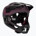 Gyermek kerékpáros sisak UVEX React Fullface Jr cranberry matt