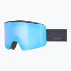 Síszemüveg UVEX Ignite FM S3 black matt/mirror blue