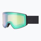 Síszemüveg UVEX Scenic FM S2 black matt/mirror green