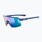 Gyerek napszemüveg UVEX Dyrt Jr blue matt/mirror green
