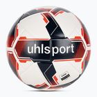 Futball labda uhlsport Match Addglue white/navy/fluo red méret 5