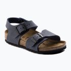 Gyerek szandálok BIRKENSTOCK New York Birkibuc Narrow navy