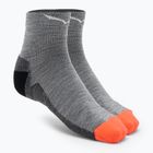 Női trekking zokni Salewa MTN TRN AM QRT szürke 00-0000069031