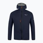 Férfi esőkabát Salewa Agner 2 PTX 3L navy blazer