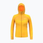 Női trekking pulóver Salewa Agner PL Hooded gold