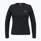 Női hosszú ujjú póló Salewa Pedroc Dry Tee black out