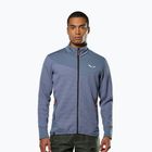Salewa férfi trekking pulóver Puez Waffle Hyb PL HD java kék