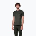 Salewa Puez Dry férfi trekking póló sötét olíva színű