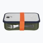 uzsonnás doboz Salewa Puez Lunch Box dark olive