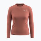 Női trekking hosszú ujjú Salewa Puez Dry etruscan piros