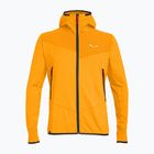 Salewa Agner Hybrid PL/DST FZ Hoody turmeric melange/0910 férfi trekking pulóver