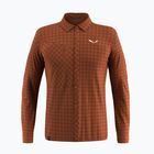 Férfi Salewa Puez Dry L/S ing bombay barna