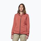 Salewa női trekking pulóver Agner Hemp 2 kapucnis etruscan piros