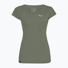 Női póló Salewa Puez Melange Dry faded green melange