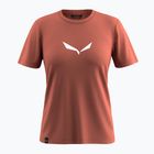 Női póló Salewa Solid Dry etruscan red