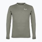 Férfi hosszú ujjú póló Salewa Puez Melange Dry faded green melange