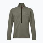 Férfi trekking pulóver Salewa Puez Cammio Polarlite Half Zip Faded Green