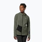 Női széldzseki Salewa Pedroc Polarlite Wind Hood faded green