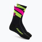 Zokni DYNAFIT Ultra Crew black out ultra yellow/5A30