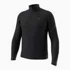 Férfi futópulóver Dynafit Alpine LS 1/2 Zip Tee black out