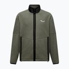 Férfi polár pulóver Salewa Fanes Full Zip faded green