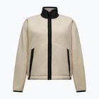 Női polár pulóver Salewa Fanes Full Zip Oatmeal