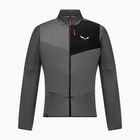 Férfi polár pulóver Salewa Ortles Fleece Full Zip Onyx/0910