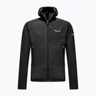 Férfi polár pulóver Salewa Ortles Fleece Pro Hooded Black Out