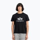 Alpha Industries férfi Basic póló (2 db) fekete