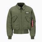 Alpha Industries férfi CWU 45 Heritage zsályazöld kabát