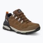 Jack Wolfskin női túrabakancs Refugio Texapore Low barna / sárgabarna