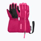 Gyerek síkesztyűk Reusch Tom fuchs purp/knockout pink