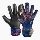 Gyerek kapuskesztyű Reusch Attrakt Gold X Junior premium blue/gold/black