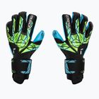 kapuskesztyű Reusch Attrakt Aqua Evolution black/fluo lime/aqua