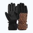 Női síkesztyű Reusch Keira R-Tex XT black/brown leopard