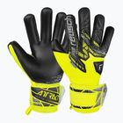 Reusch Attrakt Gold X NC Junior biztonsági sárga/ezüst/fekete gyermek kapuskesztyű