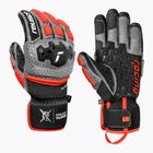 Férfi síkesztyű Reusch Worldcup Warrior GS black/silver/fluorescent red